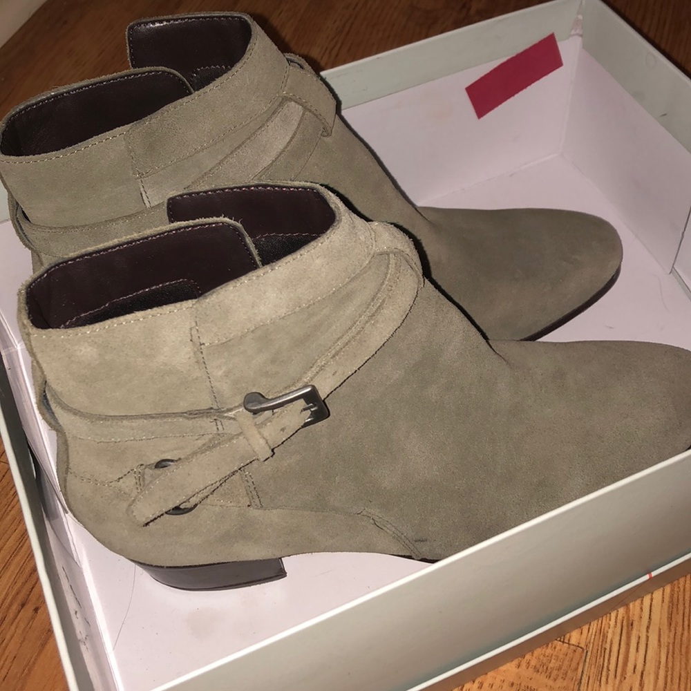 Ash Green Sole Society Booties